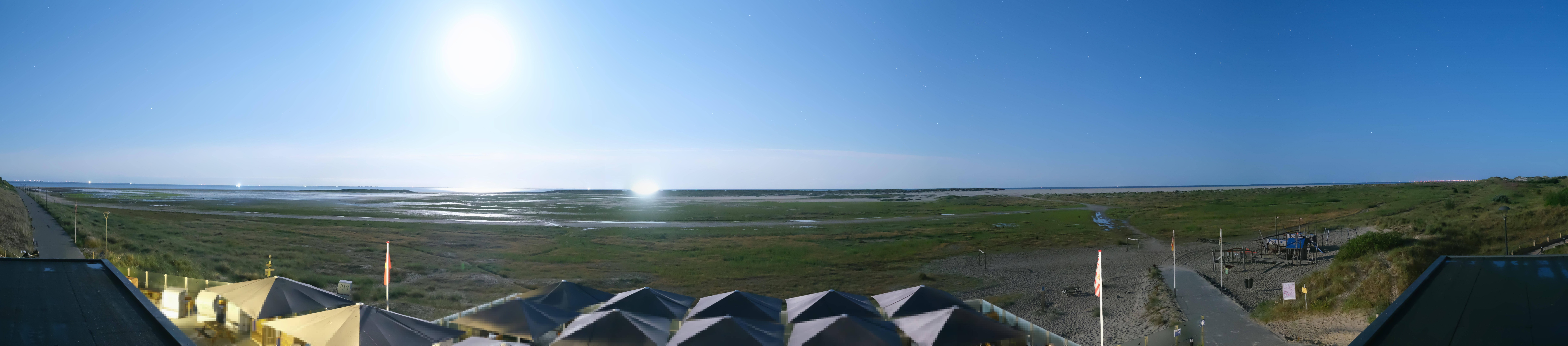 Archiv Foto Webcam Amrum - Strandbar Wittdün