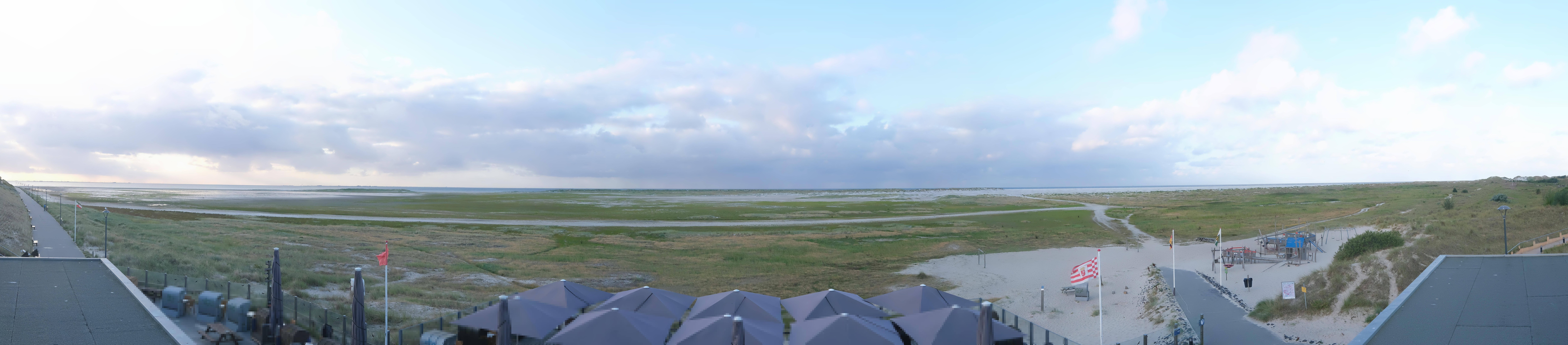 Archiv Foto Webcam Amrum - Strandbar Wittdün