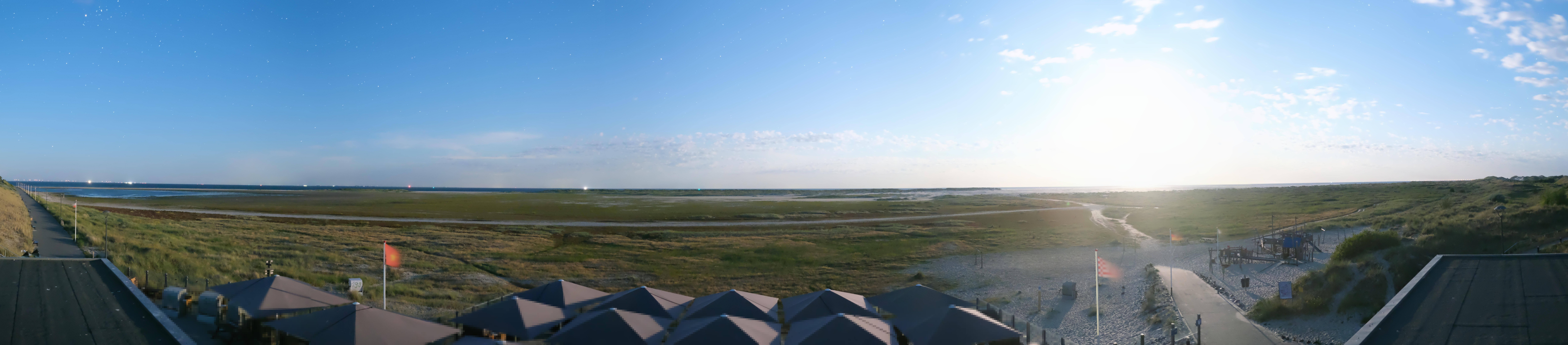 Archiv Foto Webcam Amrum - Strandbar Wittdün