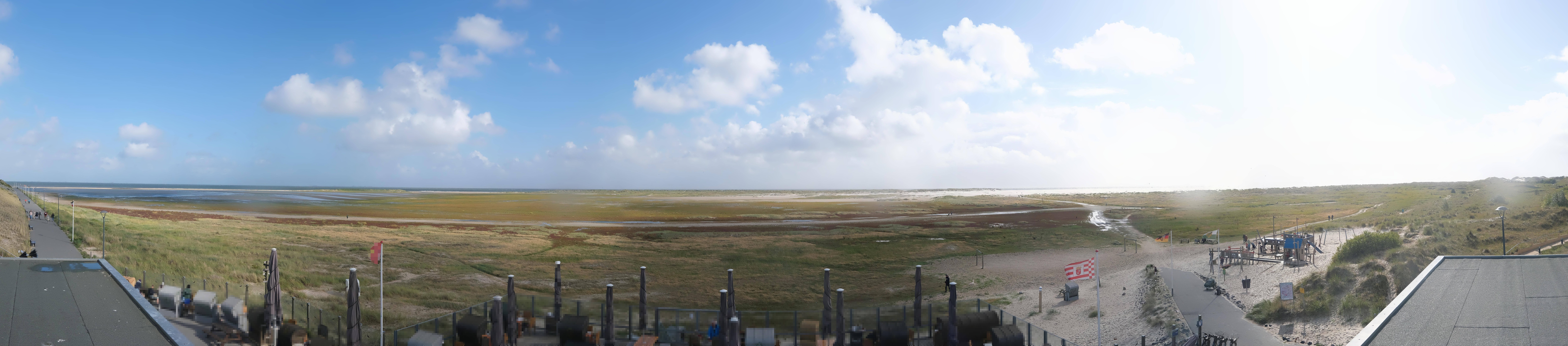 Archiv Foto Webcam Amrum - Strandbar Wittdün
