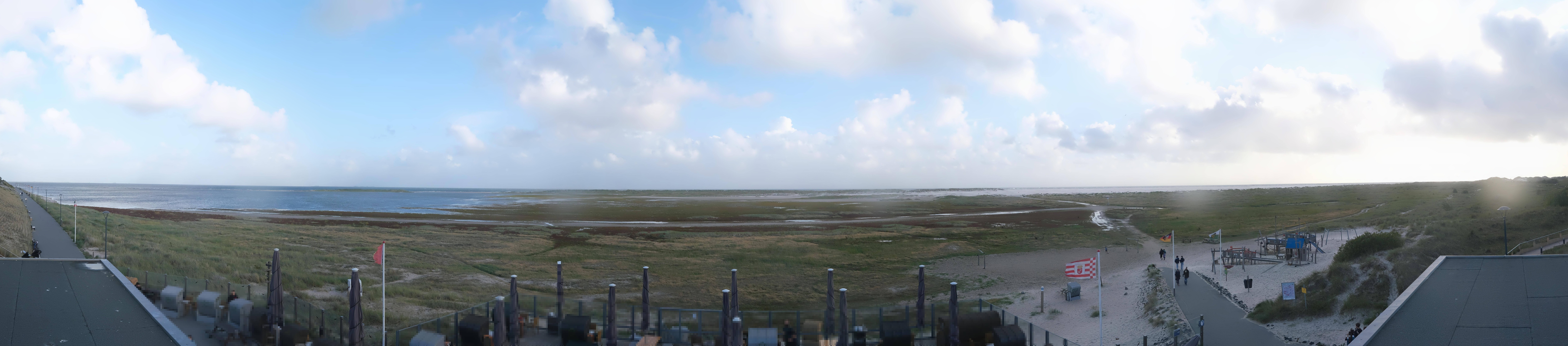 Archiv Foto Webcam Amrum - Strandbar Wittdün