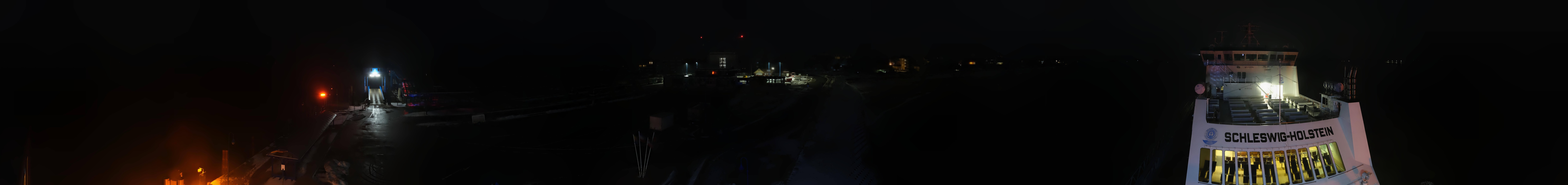 Archiv Foto Webcam Insel Amrum - Fähranleger Wittdün