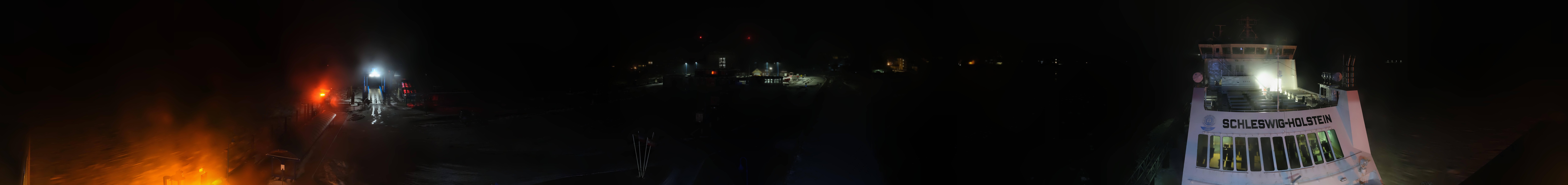 Archiv Foto Webcam Insel Amrum - Fähranleger Wittdün