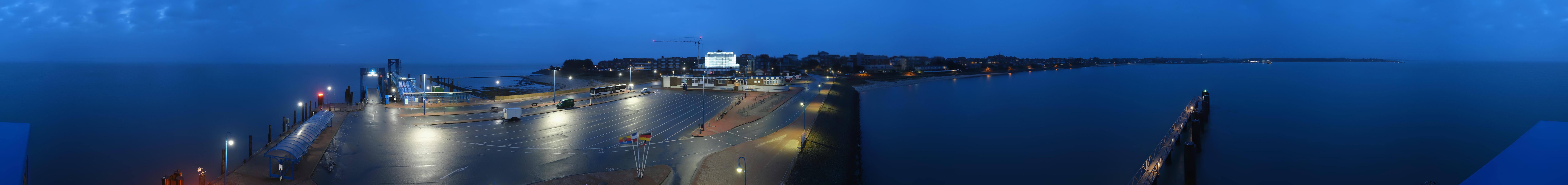 Archiv Foto Webcam Insel Amrum - Fähranleger Wittdün
