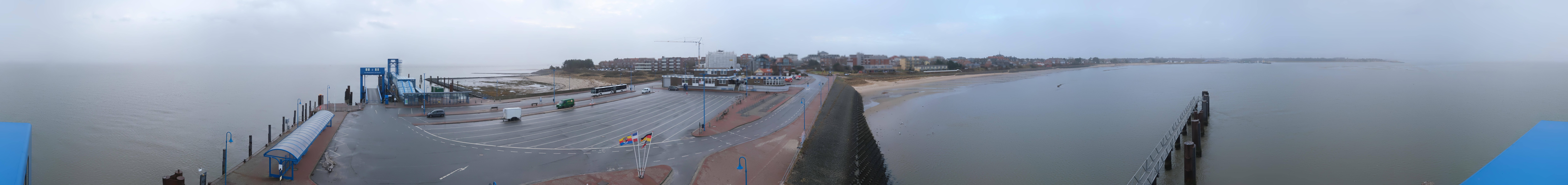 Archiv Foto Webcam Insel Amrum - Fähranleger Wittdün