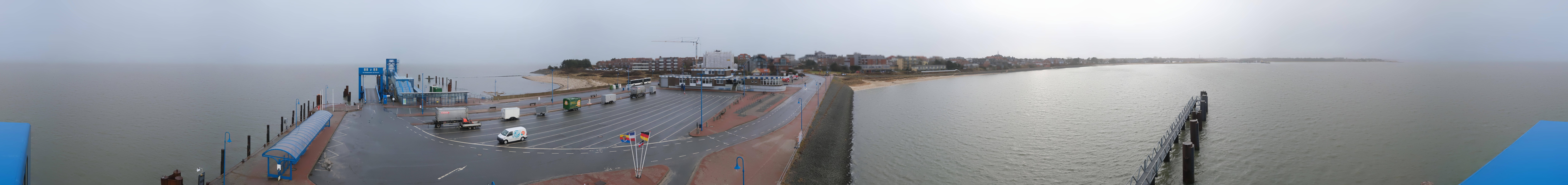 Archiv Foto Webcam Insel Amrum - Fähranleger Wittdün