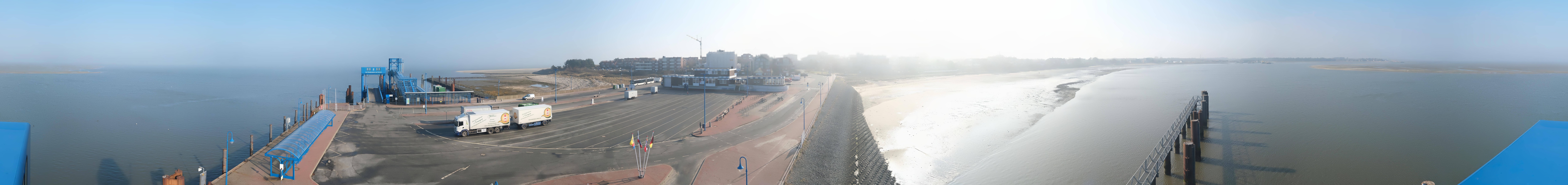 Archiv Foto Webcam Insel Amrum - Fähranleger Wittdün