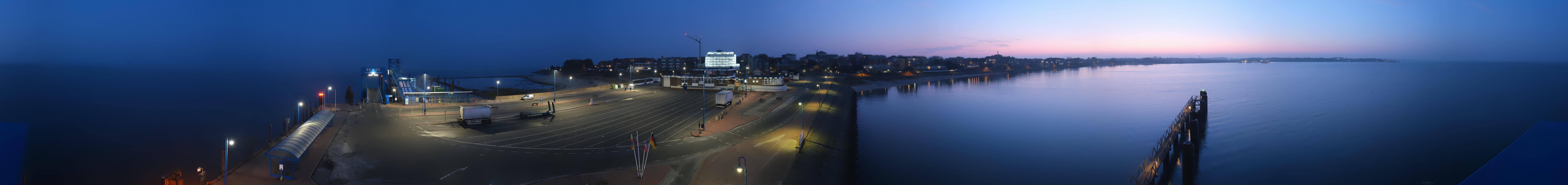 Archiv Foto Webcam Insel Amrum - Fähranleger Wittdün