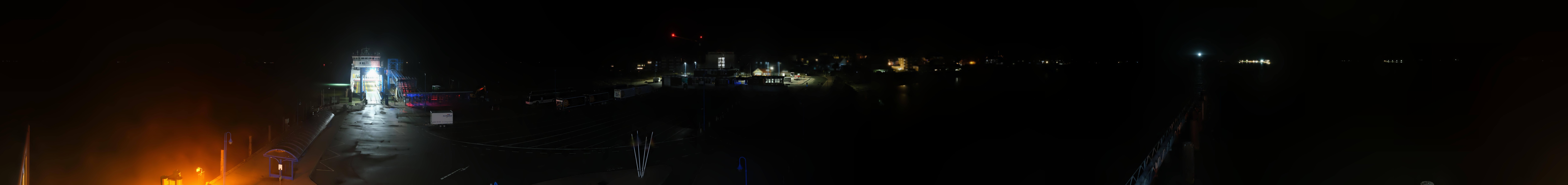 Archiv Foto Webcam Insel Amrum - Fähranleger Wittdün