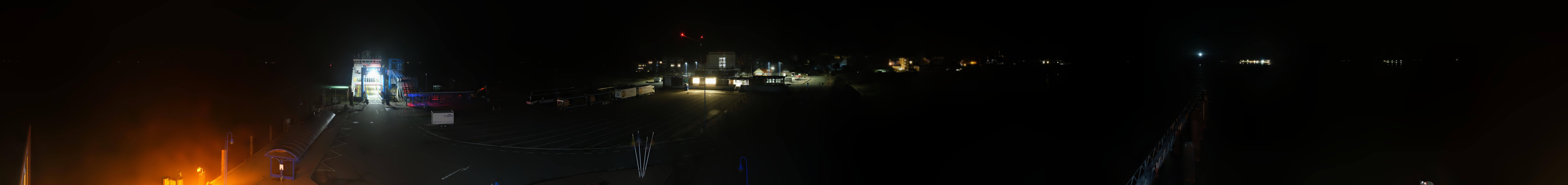 Archiv Foto Webcam Insel Amrum - Fähranleger Wittdün