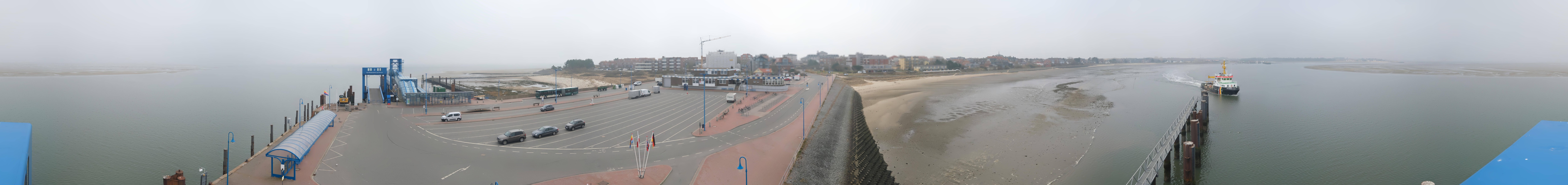 Archiv Foto Webcam Insel Amrum - Fähranleger Wittdün