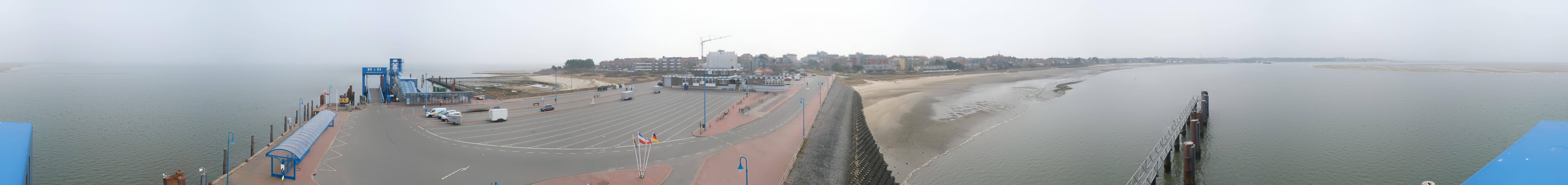Archiv Foto Webcam Insel Amrum - Fähranleger Wittdün