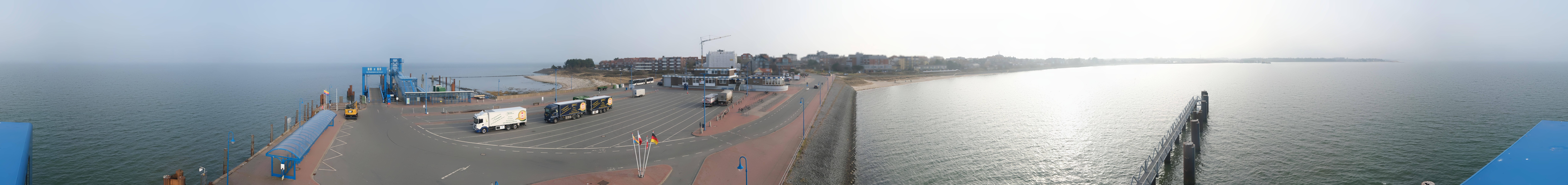 Archiv Foto Webcam Insel Amrum - Fähranleger Wittdün