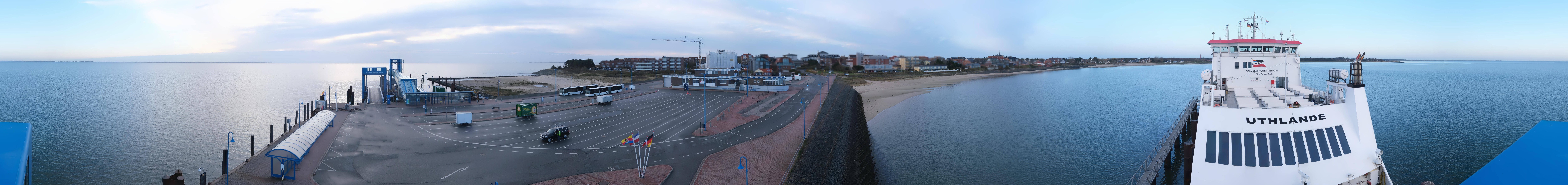 Archiv Foto Webcam Insel Amrum - Fähranleger Wittdün