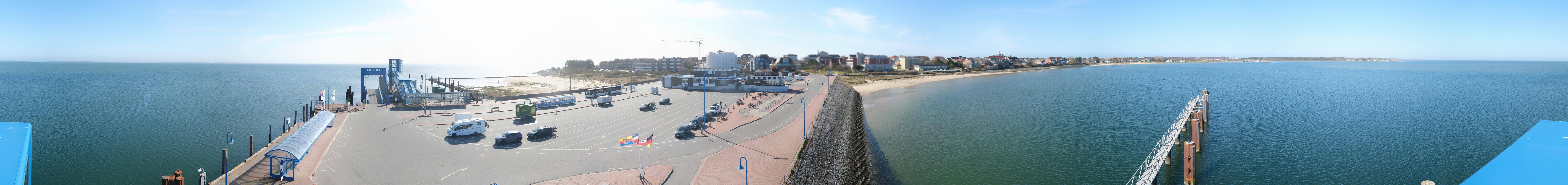 Archiv Foto Webcam Insel Amrum - Fähranleger Wittdün