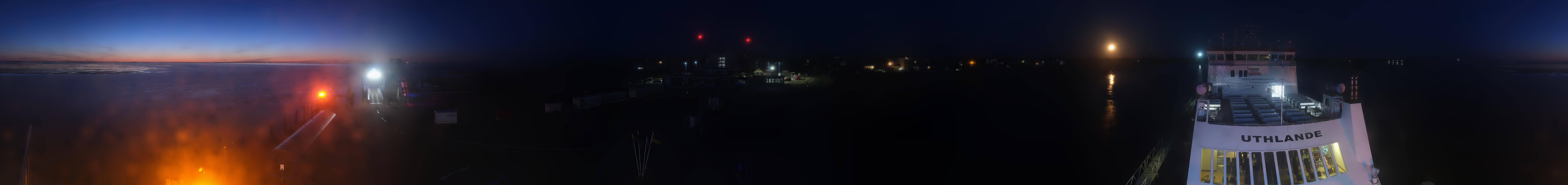 Archiv Foto Webcam Insel Amrum - Fähranleger Wittdün