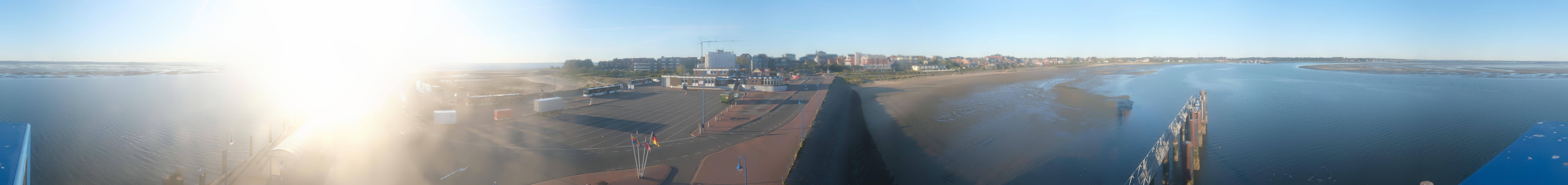 Archiv Foto Webcam Insel Amrum - Fähranleger Wittdün