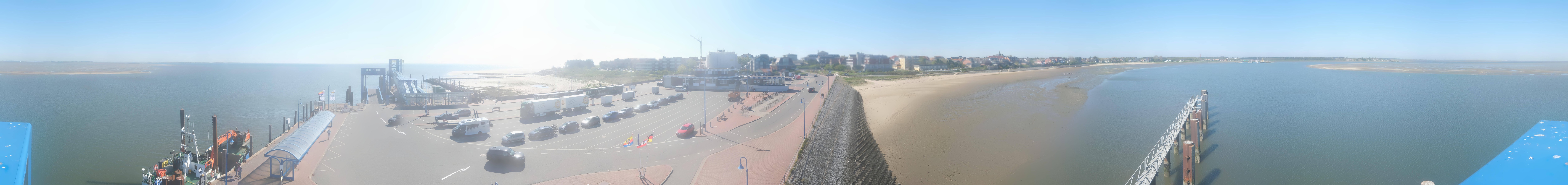 Archiv Foto Webcam Insel Amrum - Fähranleger Wittdün