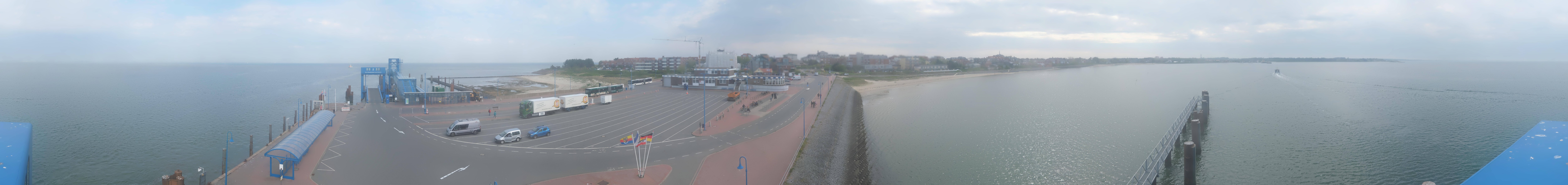 Archiv Foto Webcam Insel Amrum - Fähranleger Wittdün