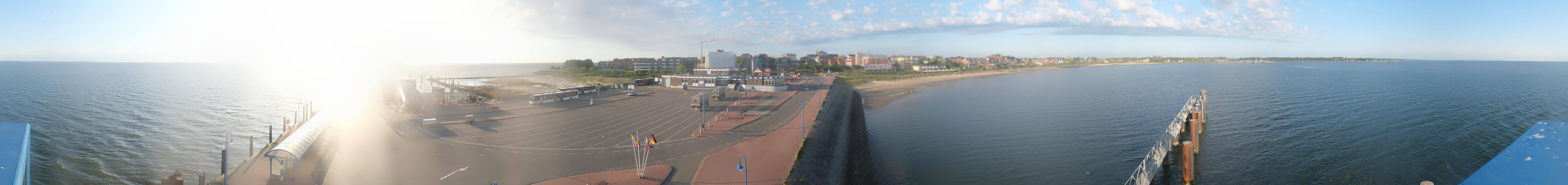 Archiv Foto Webcam Insel Amrum - Fähranleger Wittdün