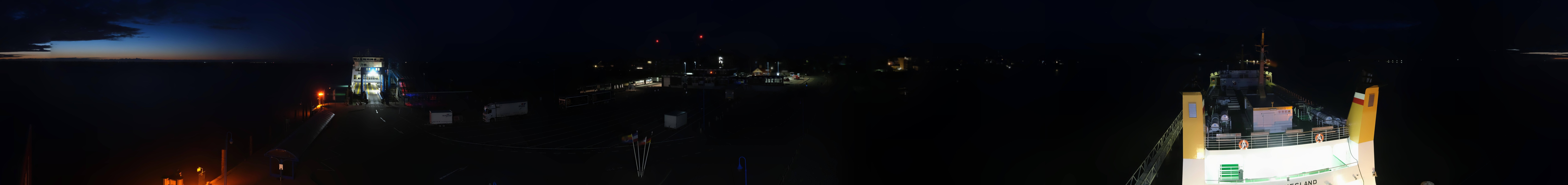 Archiv Foto Webcam Insel Amrum - Fähranleger Wittdün