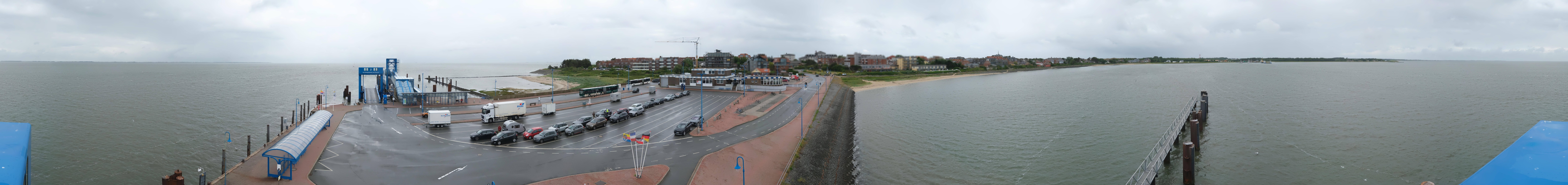 Archiv Foto Webcam Insel Amrum - Fähranleger Wittdün