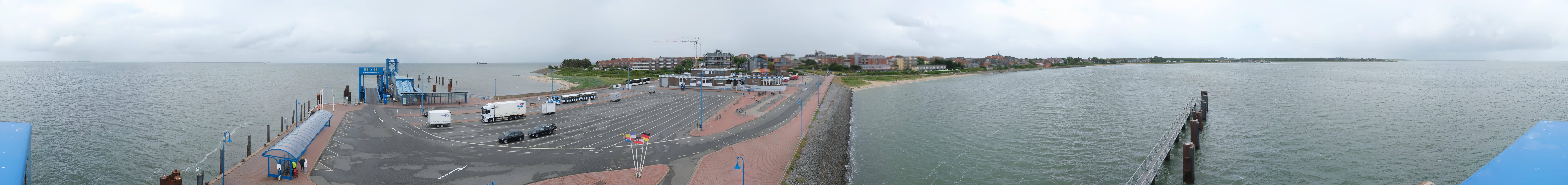 Archiv Foto Webcam Insel Amrum - Fähranleger Wittdün