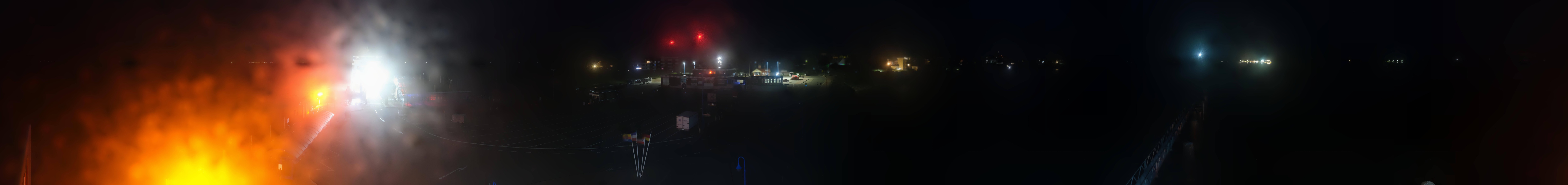 Archived image Webcam Amrum Island - Ferry dock Wittdün
