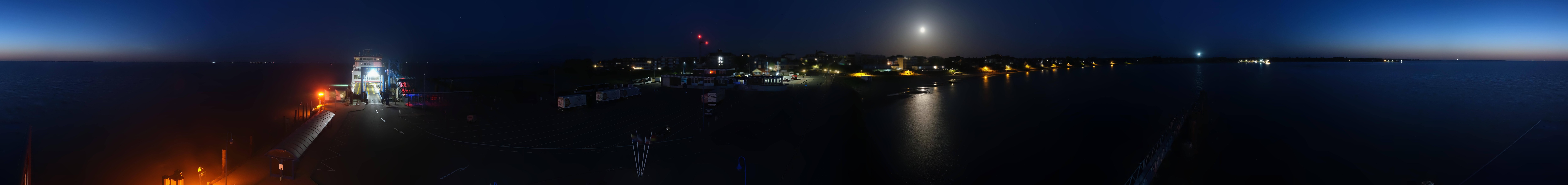 Archiv Foto Webcam Insel Amrum - Fähranleger Wittdün