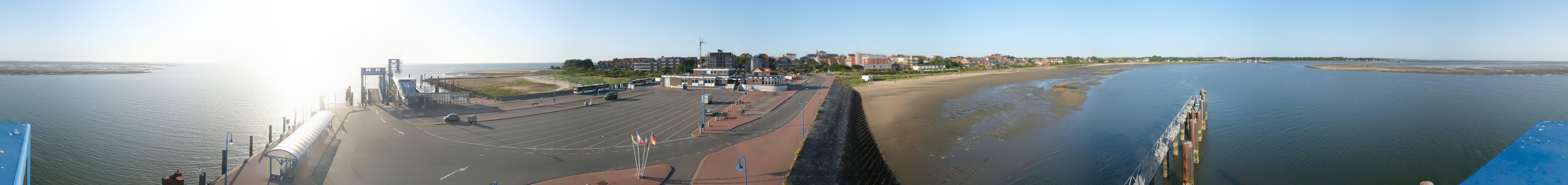 Archiv Foto Webcam Insel Amrum - Fähranleger Wittdün