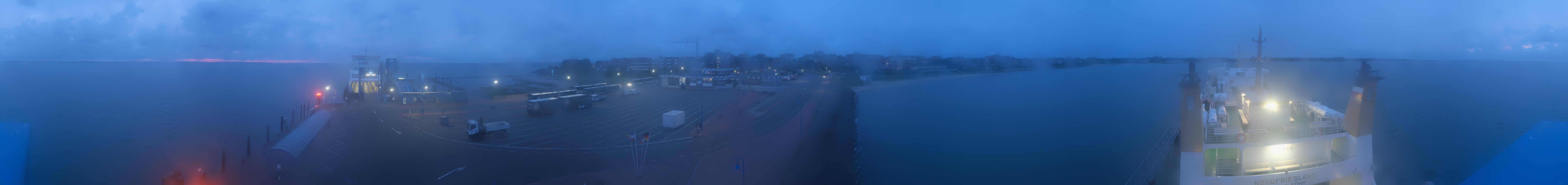 Archiv Foto Webcam Insel Amrum - Fähranleger Wittdün