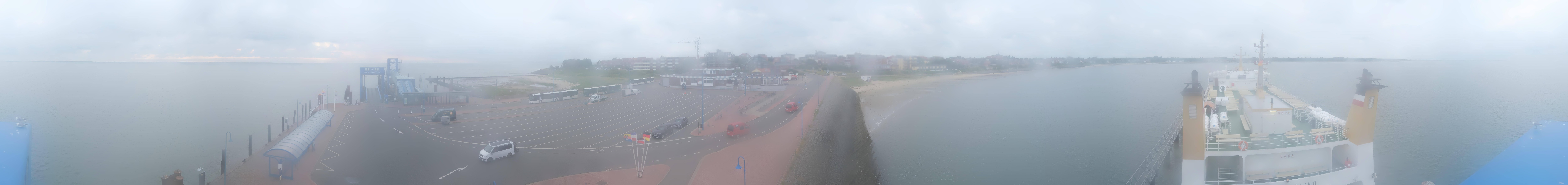 Archiv Foto Webcam Insel Amrum - Fähranleger Wittdün
