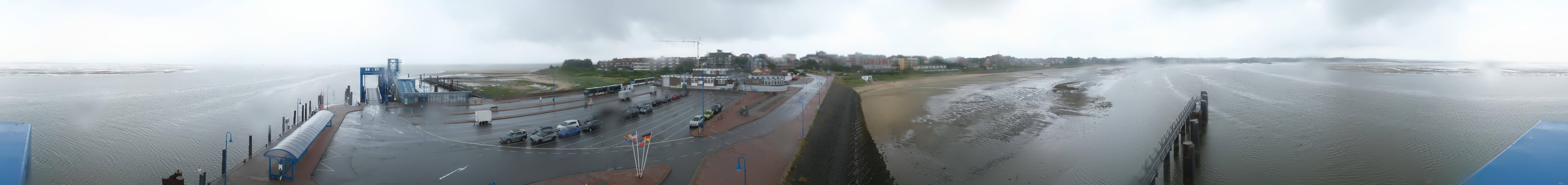 Archiv Foto Webcam Insel Amrum - Fähranleger Wittdün