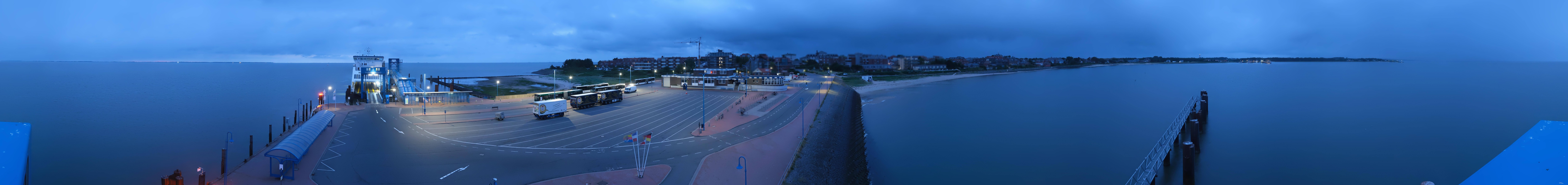 Archiv Foto Webcam Insel Amrum - Fähranleger Wittdün