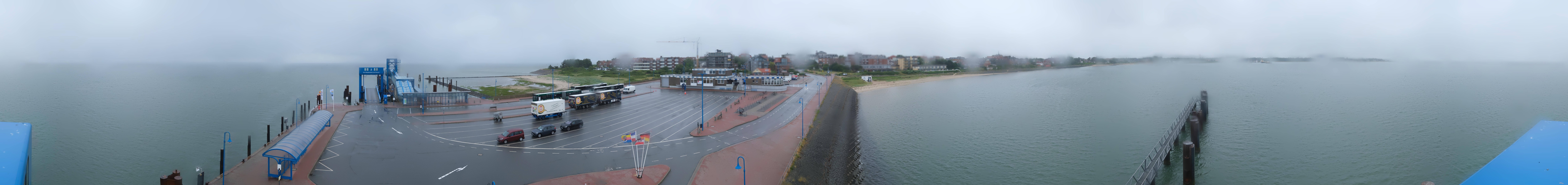 Archiv Foto Webcam Insel Amrum - Fähranleger Wittdün