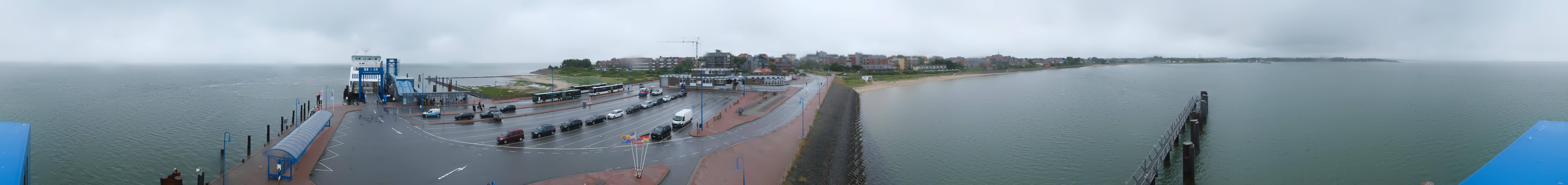Archiv Foto Webcam Insel Amrum - Fähranleger Wittdün