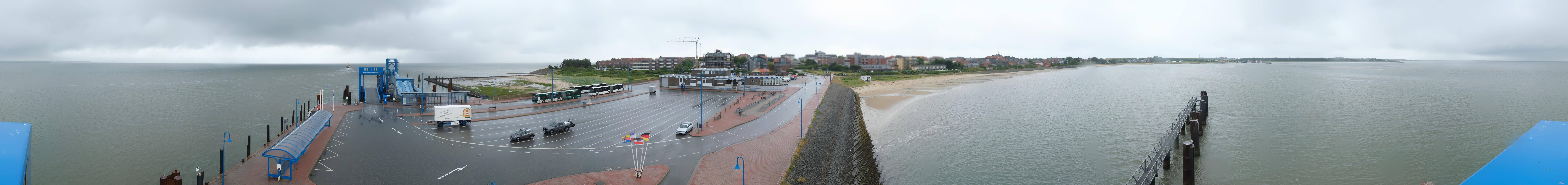 Archiv Foto Webcam Insel Amrum - Fähranleger Wittdün