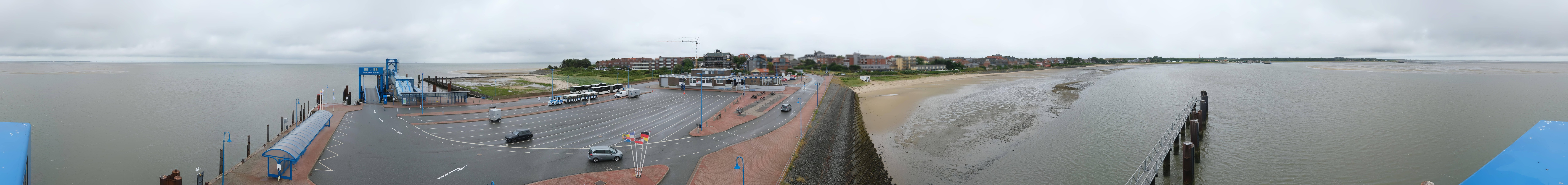 Archiv Foto Webcam Insel Amrum - Fähranleger Wittdün