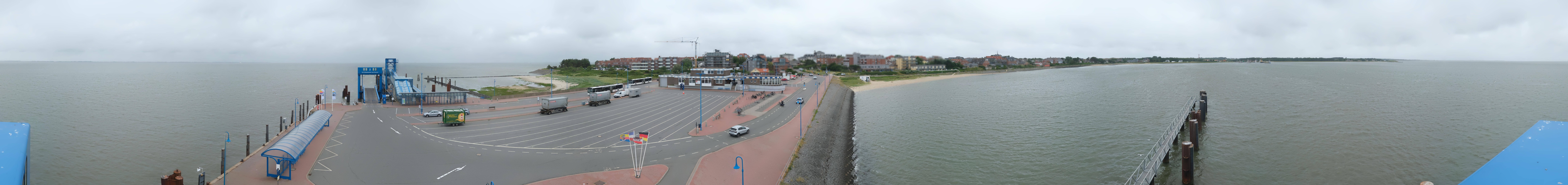 Archiv Foto Webcam Insel Amrum - Fähranleger Wittdün