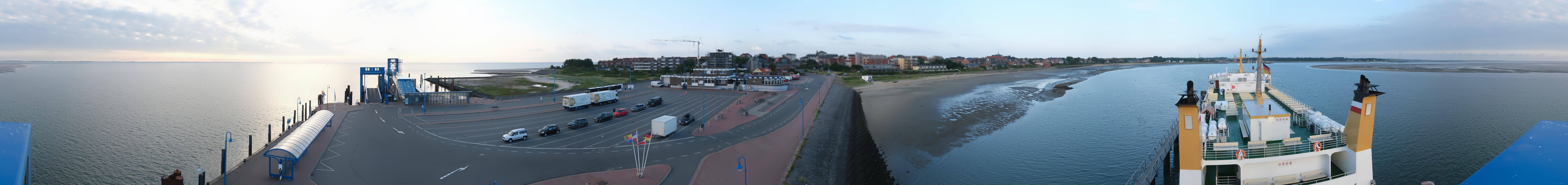 Archiv Foto Webcam Insel Amrum - Fähranleger Wittdün