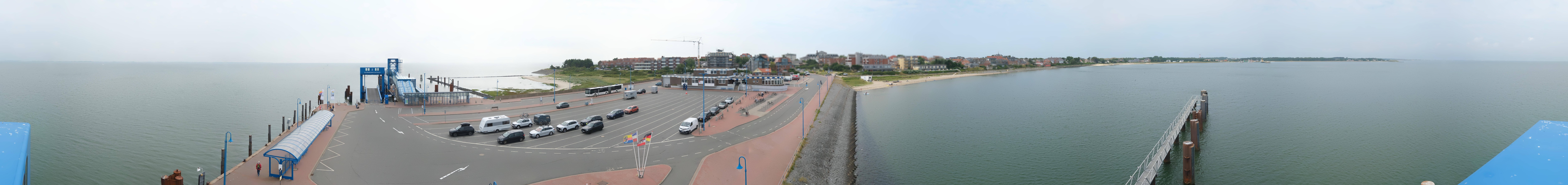 Archiv Foto Webcam Insel Amrum - Fähranleger Wittdün