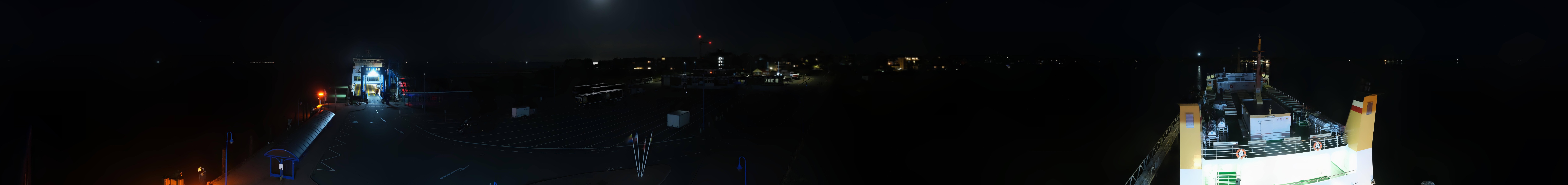 Archiv Foto Webcam Insel Amrum - Fähranleger Wittdün