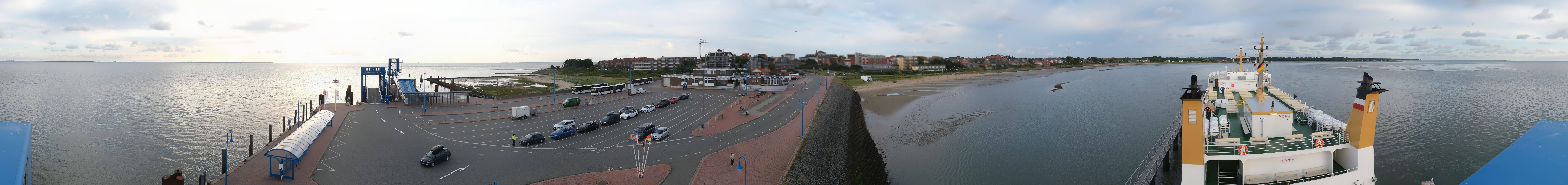 Archiv Foto Webcam Insel Amrum - Fähranleger Wittdün