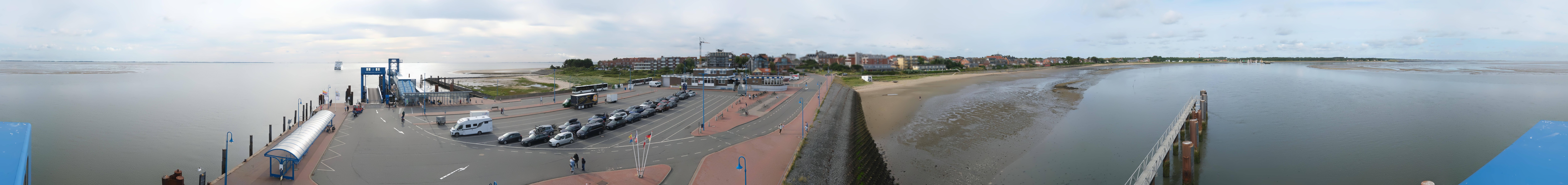 Archiv Foto Webcam Insel Amrum - Fähranleger Wittdün
