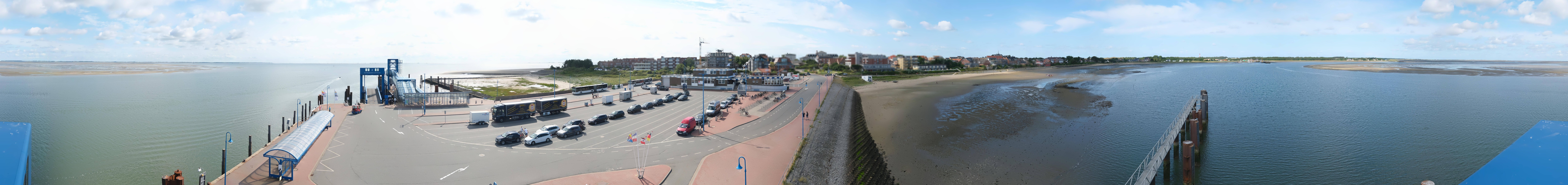Archiv Foto Webcam Insel Amrum - Fähranleger Wittdün