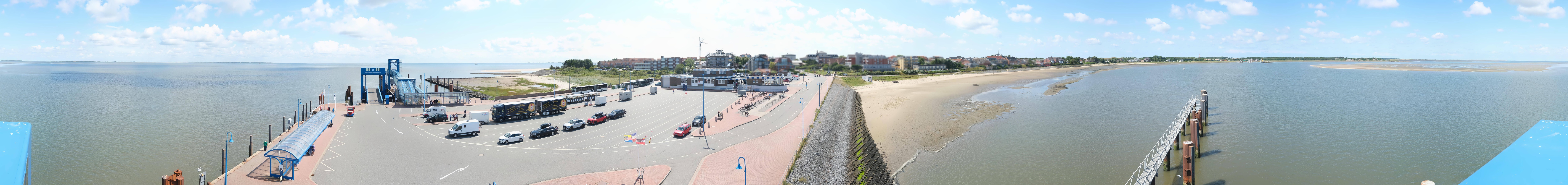 Archiv Foto Webcam Insel Amrum - Fähranleger Wittdün