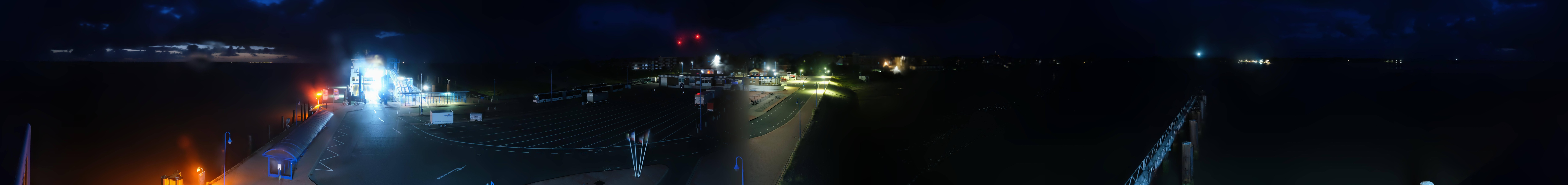 Archiv Foto Webcam Insel Amrum - Fähranleger Wittdün