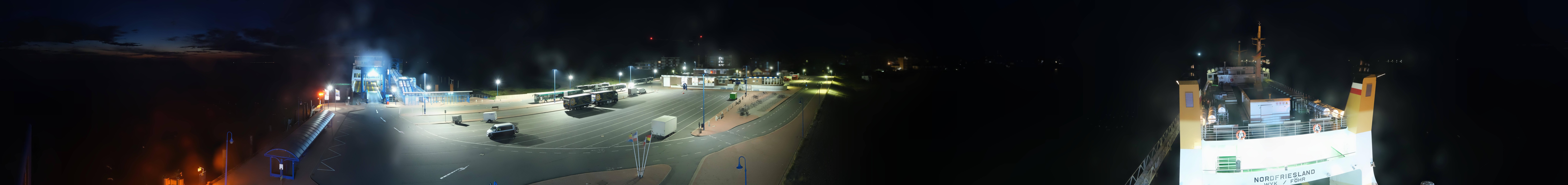 Archiv Foto Webcam Insel Amrum - Fähranleger Wittdün