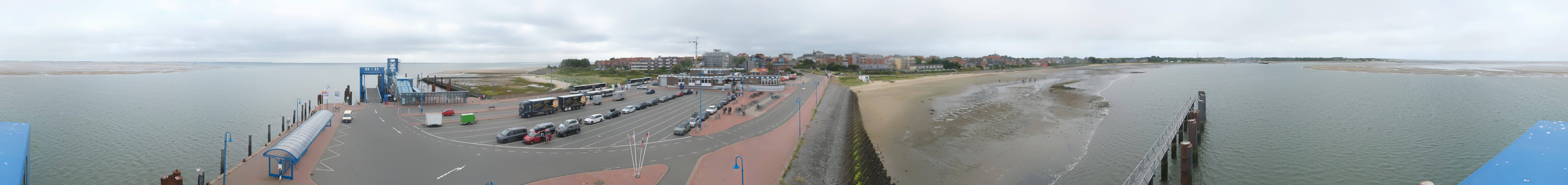 Archiv Foto Webcam Insel Amrum - Fähranleger Wittdün