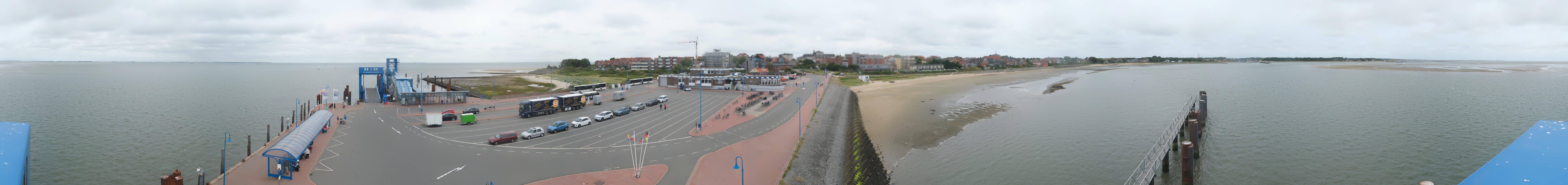 Archiv Foto Webcam Insel Amrum - Fähranleger Wittdün